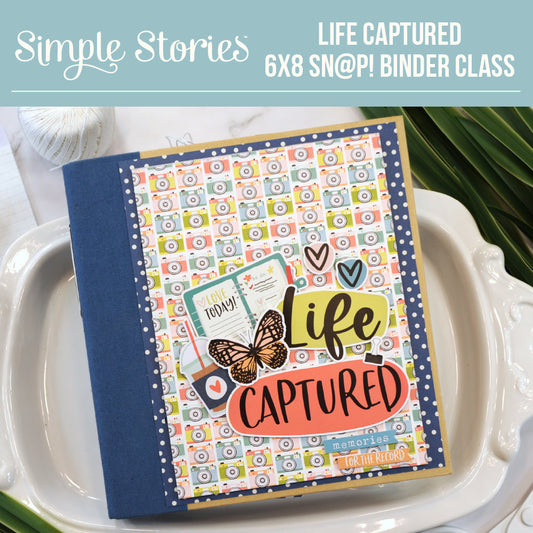 Simple Stories - 6x8 SNAP Album PDF Instructions - Life Captured