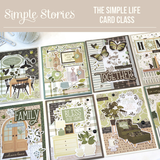 Simple Stories - CARD CLASS PDF Instructions - The Simple Life